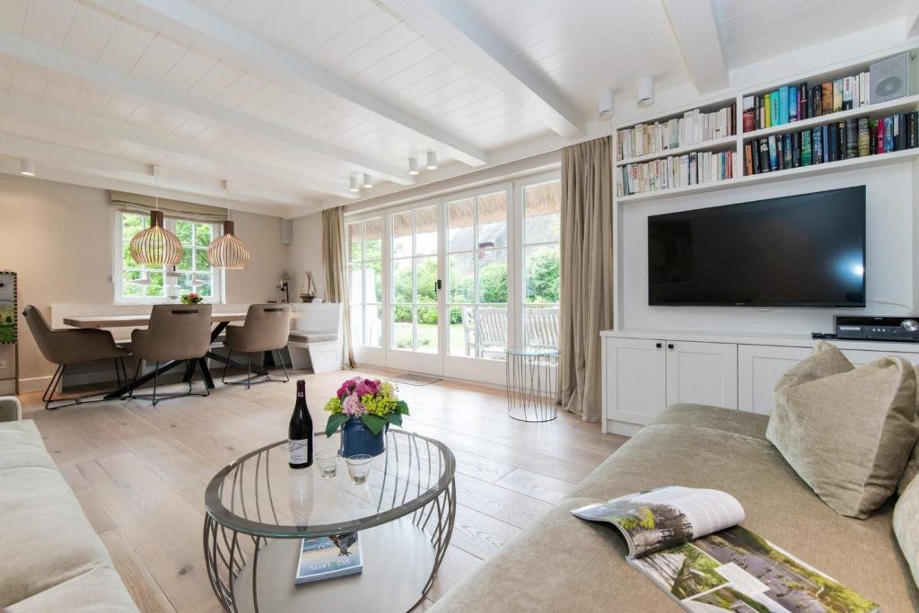 Wohnzimmer in Ferienwohnung Keitum