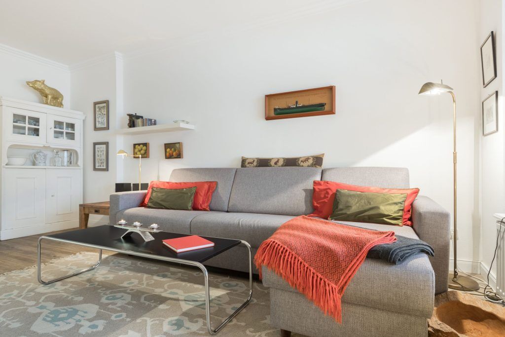 Wohnzimmer in Ferienwohnung Keitum