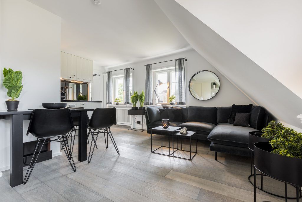 Wohnzimmer in Ferienwohnung Keitum