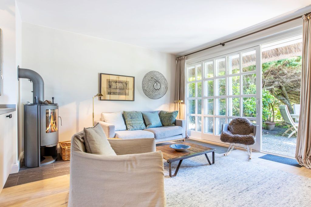 Wohnzimmer in Ferienwohnung Keitum